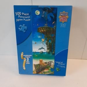 Panoramic 3 Ft. 500 Pc Puzzle Island Of Dreams